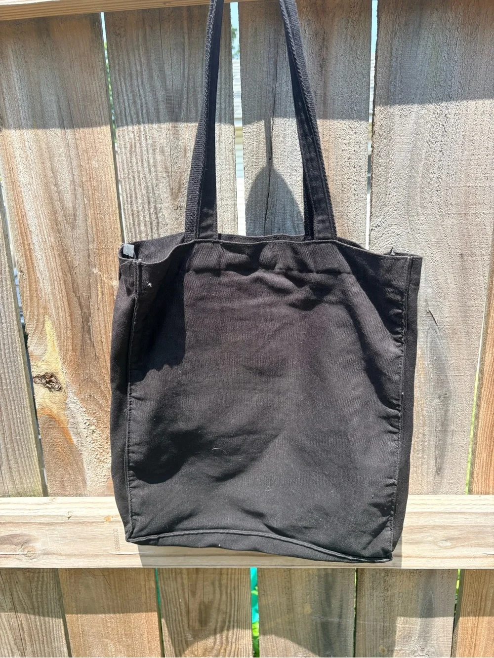 Disney Black Mickey Mouse Canvas Shoulder Tote
